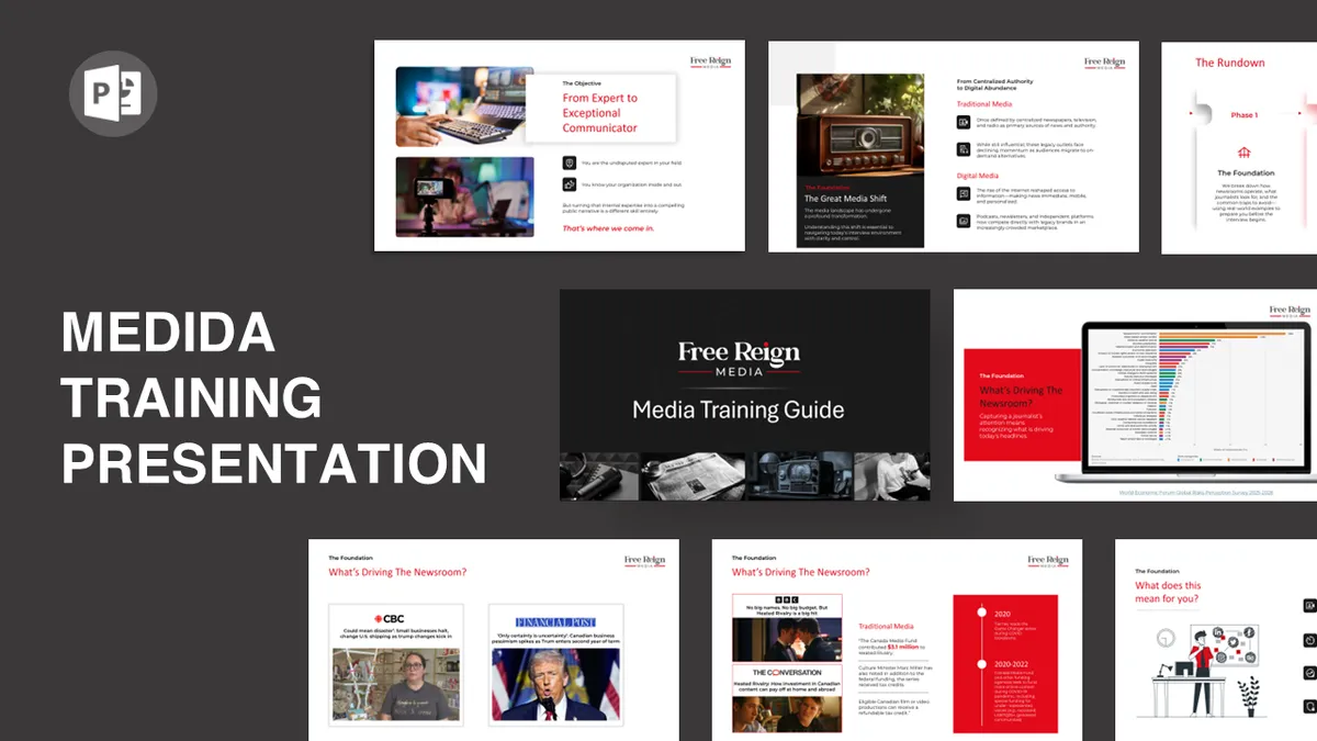 Business & Corporate — presentation design by Redesign Presentation